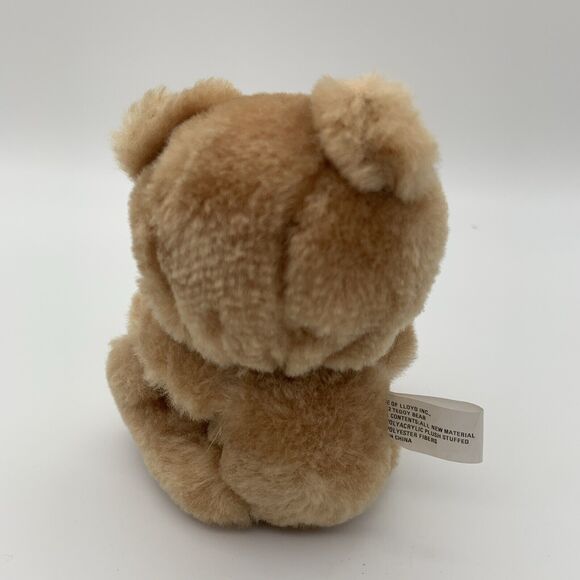 Vtg House of Lloyd 3 Nesting Tins plus 1 Round Tray 1989 with Plush Teddy Bear - Picture 11 of 11